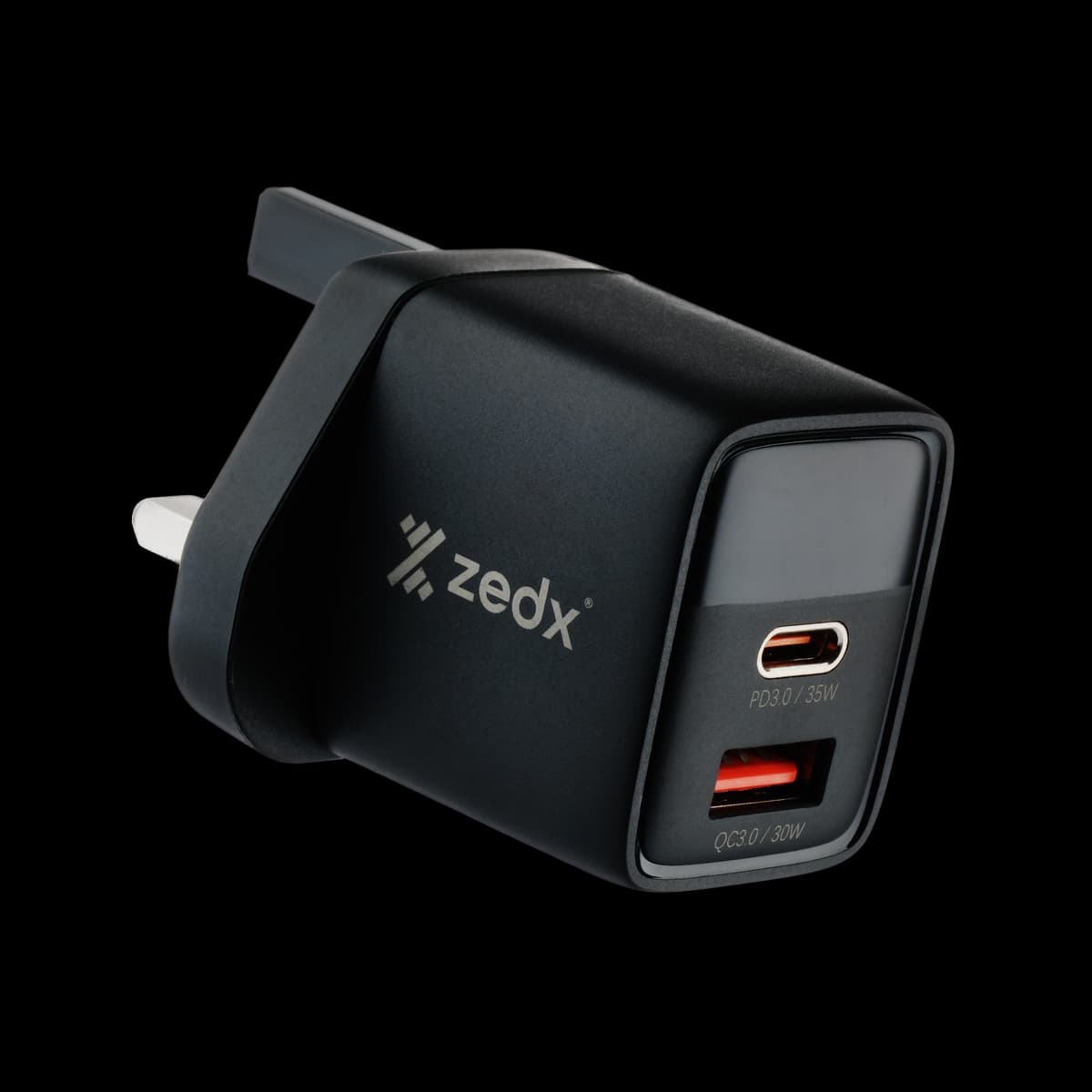 ZEDX 30 w PD Charging (Zx110) Black thumbnail 3