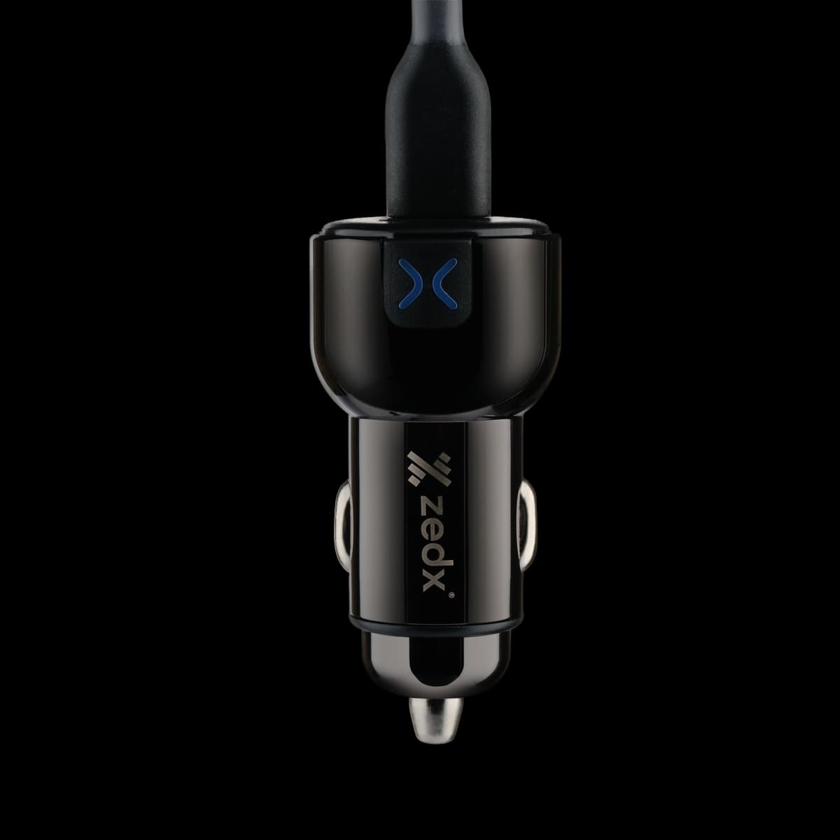 95 W Retractable Cable Car Charger with Digital Display (CR300) thumbnail 2
