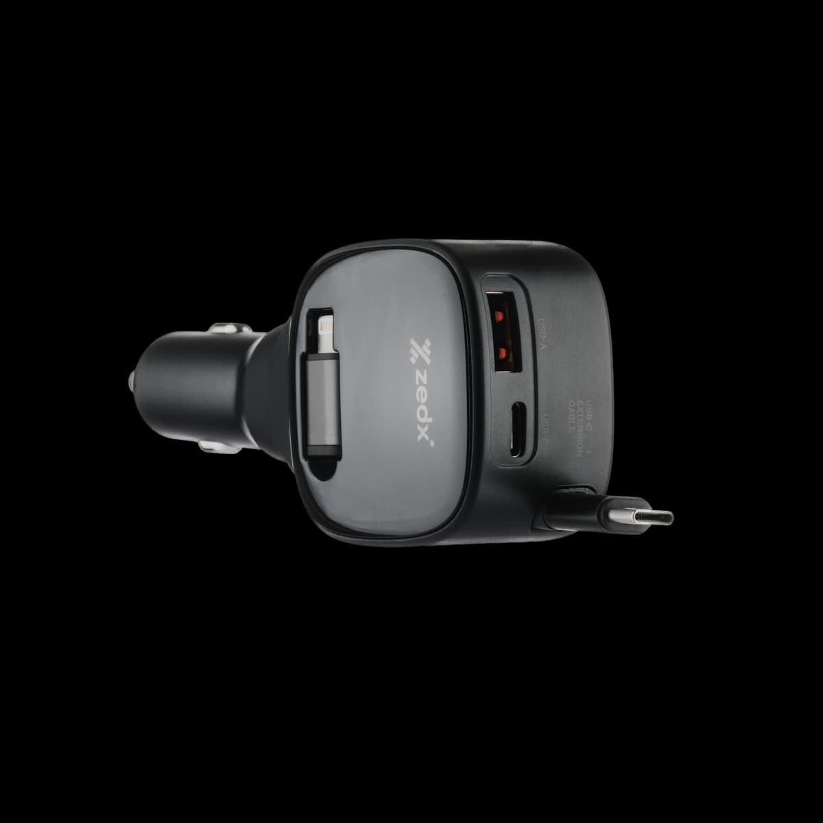 52.5 W Dual Port Fast Car Charger (ZE-02) thumbnail 2