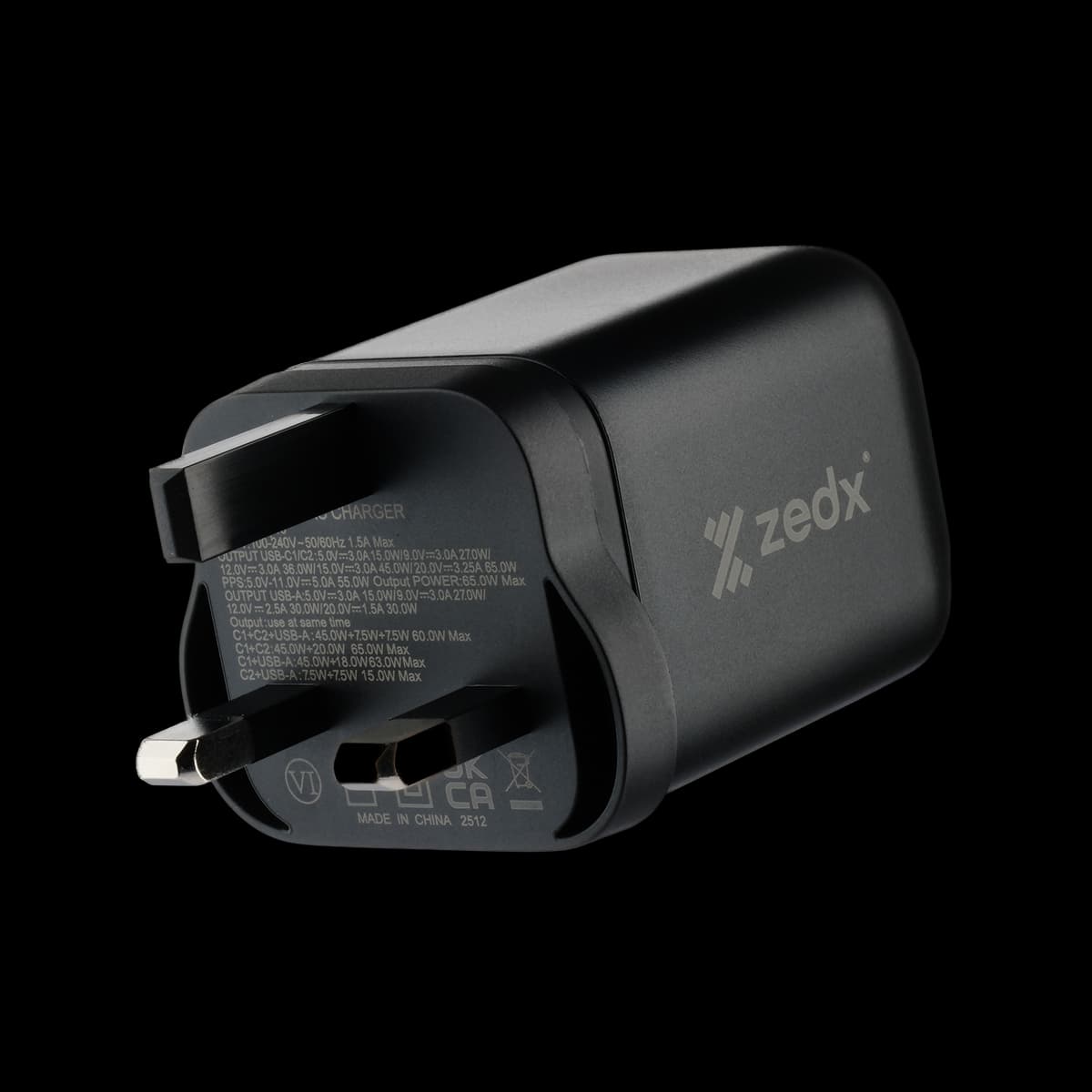 ZEDX GaN Wall Charger 65 - 30 w (ZE-10) product image