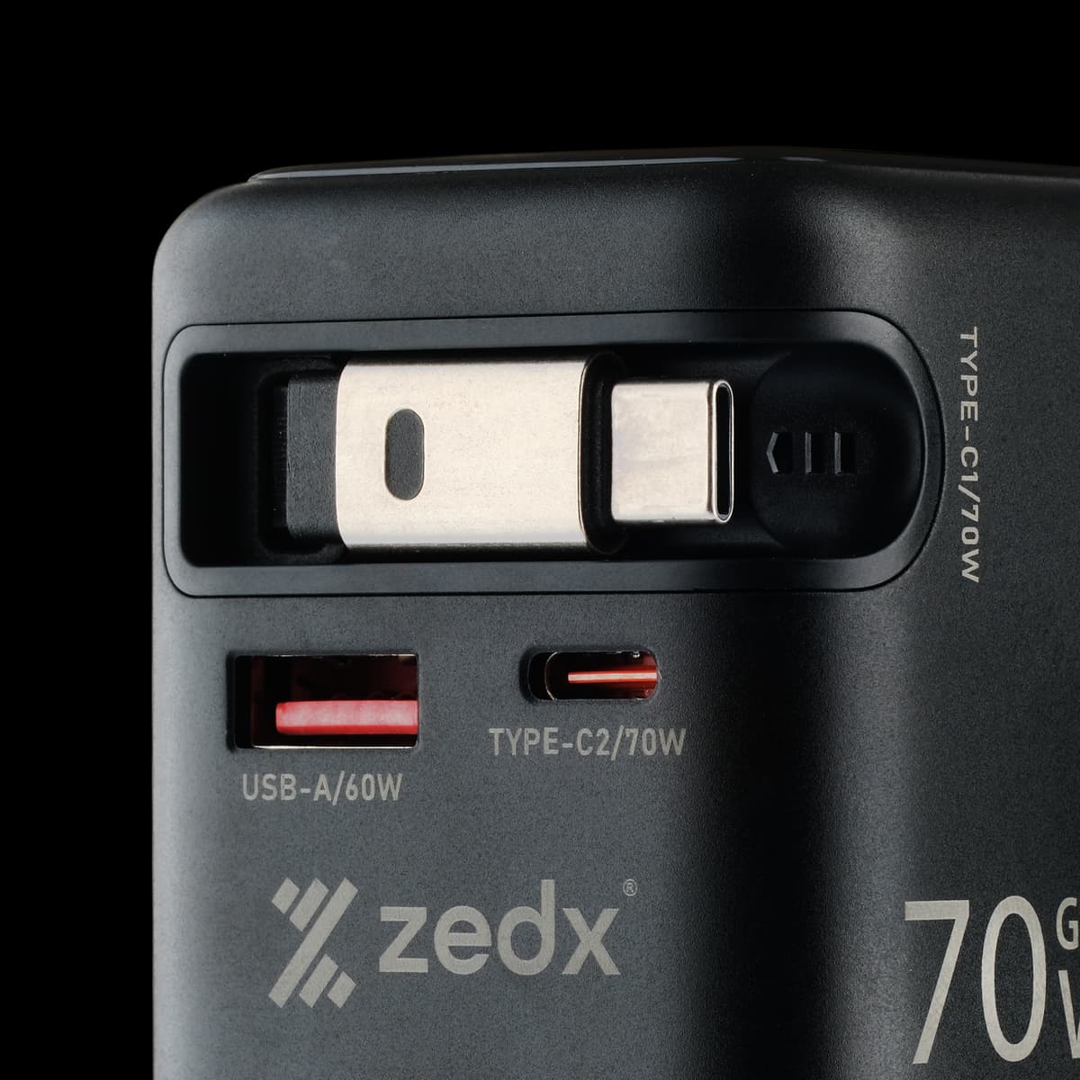 ZEDX World Travel Adapter (70 w) GaN product image