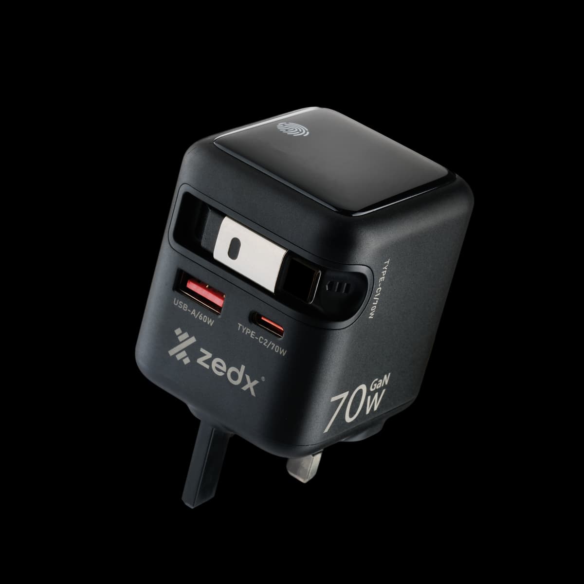 ZEDX World Travel Adapter (70 w) GaN thumbnail 4
