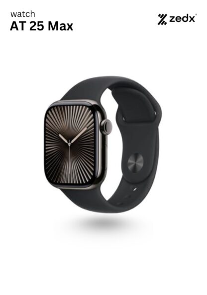 ZEDX WATCH AT25 MAX 46mm  Smooth Touch System - BLACK
